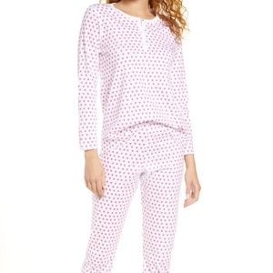 Roller Rabbit Hearts Pajamas XS